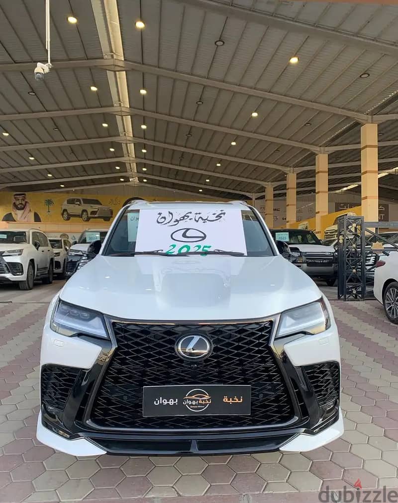 لكزس LX600 F SPORT بطاقه جمركيه 2025 0