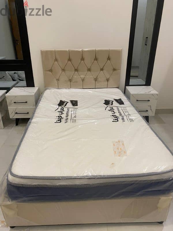 Brand New beds in all sizes are available with mattresses or without 3