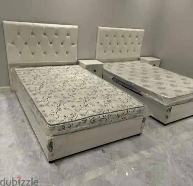 Brand New beds in all sizes are available with mattresses or without 9