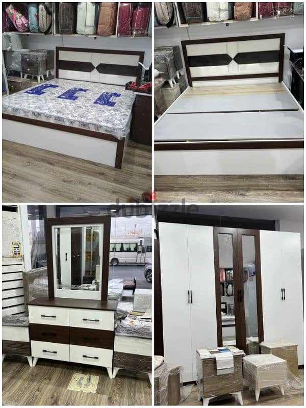 Complete bedroom furniture sets are available in multiple designs,size 1