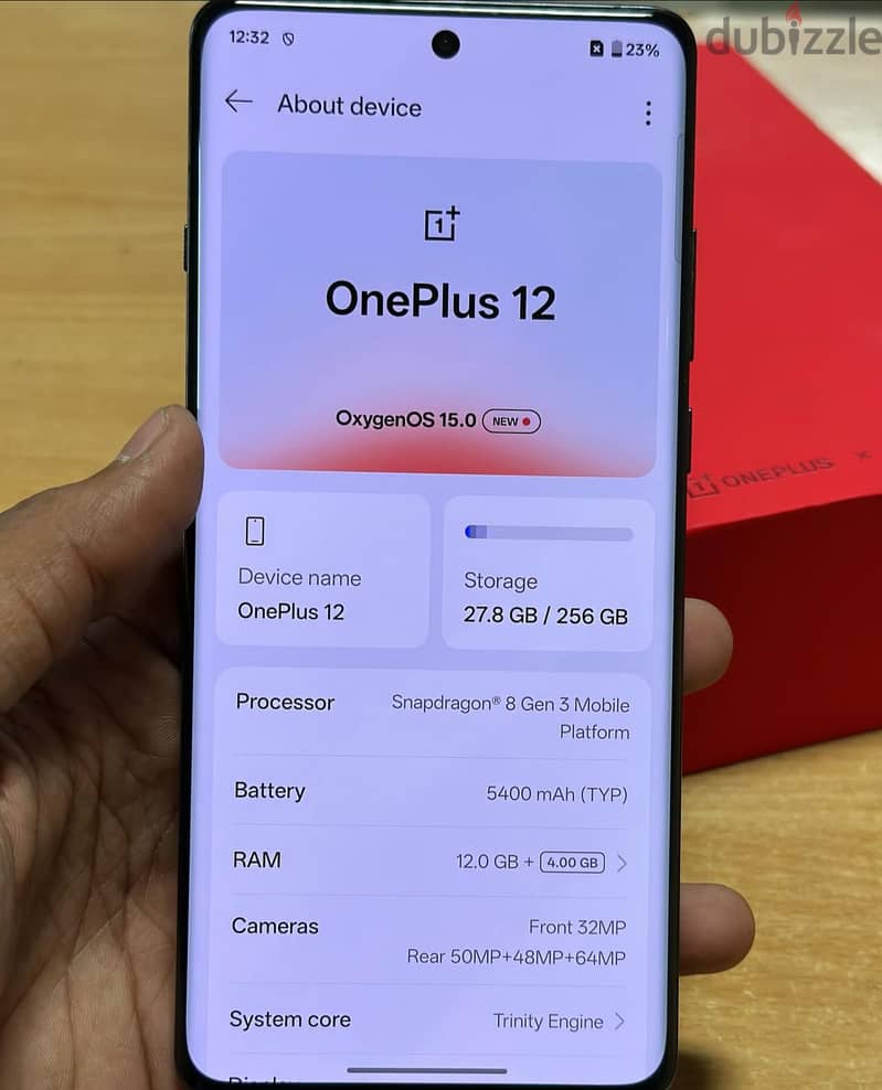 OnePlus 12 (12/256gb) Only 1 month old Under 11 months warranty 100% c 0