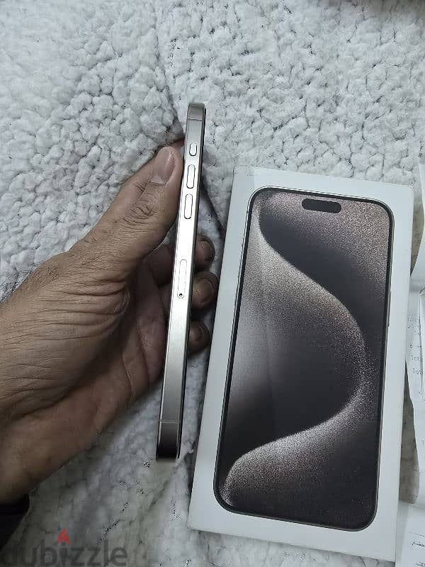 IPhone 15 pro max 256gb sale swap 97 battery Jarrir invoice available 7