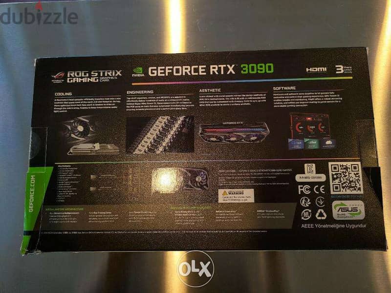 NEW ASUS ROG Strix GeForce RTX 3090 Graphics Card 1