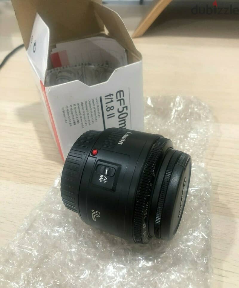 CANON EF 50MM F/1.8 II LENS 1