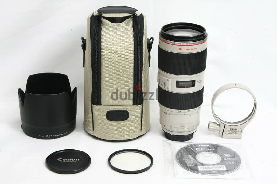 Canon - EF 70-200mm f/2.8L IS III USM Optical Telephoto Zoom Lens 0