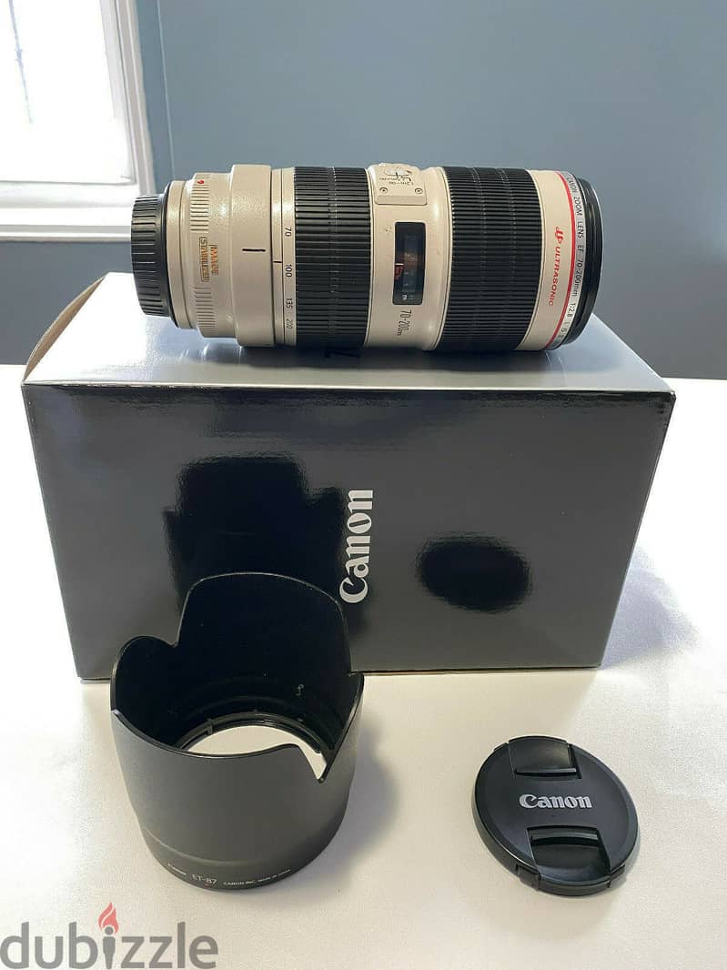 Canon - EF 70-200mm f/2.8L IS III USM Optical Telephoto Zoom Lens 1