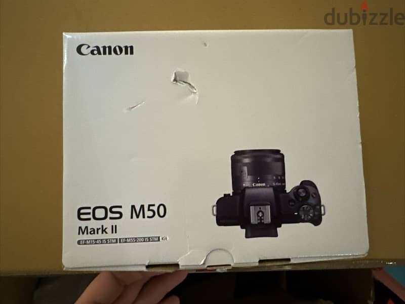 Canon E O S M50 Mark II Mirrorless 15-45mm Lens 1