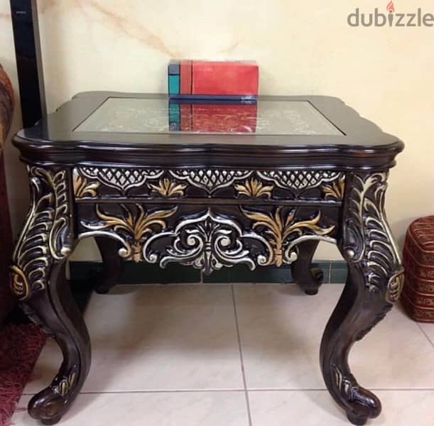 Wooden table set 3