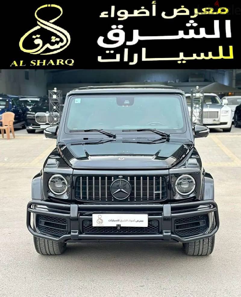 مرسيدس G63 الموديل 2020 اللون اسود 0