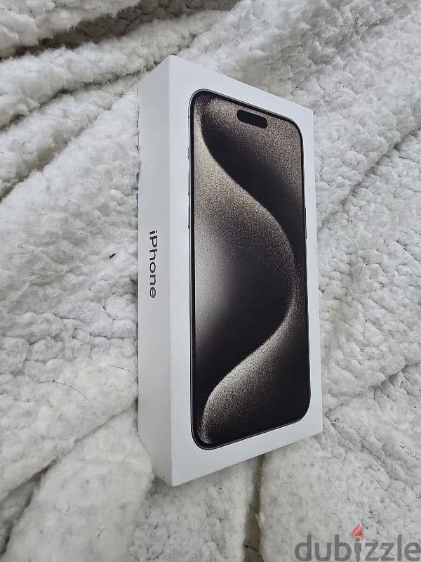 IPhone 15 pro max 256gb sale swap box packed sealed pack only 1