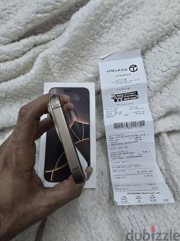 IPhone 16 pro max 256gb sale swap 100 battery 2