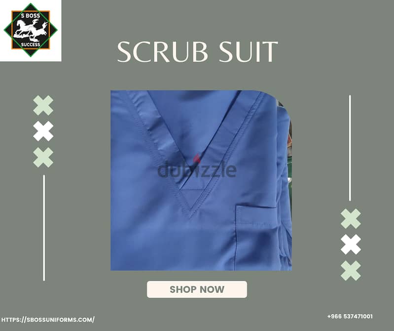 S BOSS Uniforms – All Types Of Scrub Suits Available with 50 riyal! 0