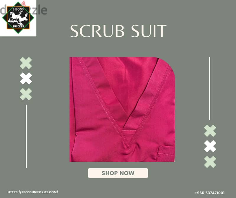 S BOSS Uniforms – All Types Of Scrub Suits Available with 50 riyal! 3