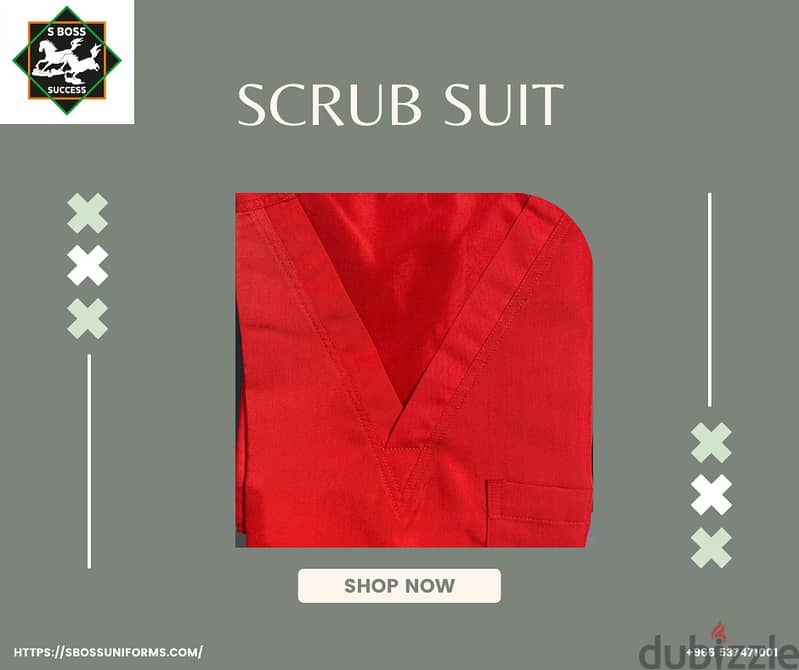 S BOSS Uniforms – All Types Of Scrub Suits Available with 50 riyal! 4