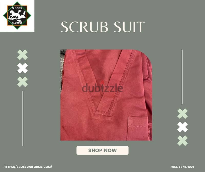 S BOSS Uniforms – All Types Of Scrub Suits Available with 50 riyal! 5