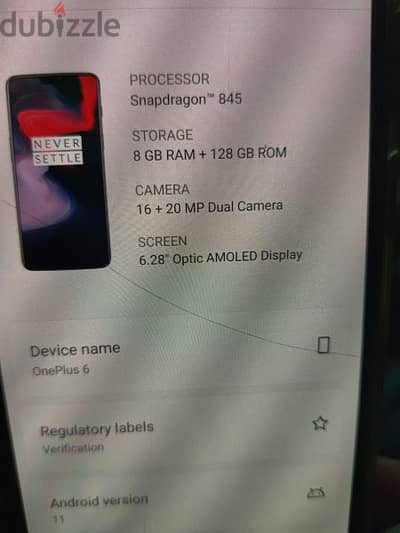 OnePlus 6 Very Good condition