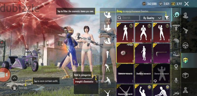 Pubg account level 71 loaded inventory 1