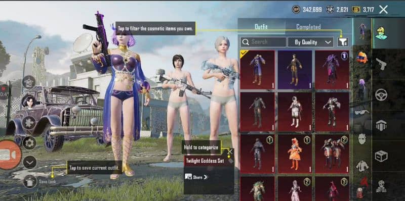 Pubg account level 71 loaded inventory 2