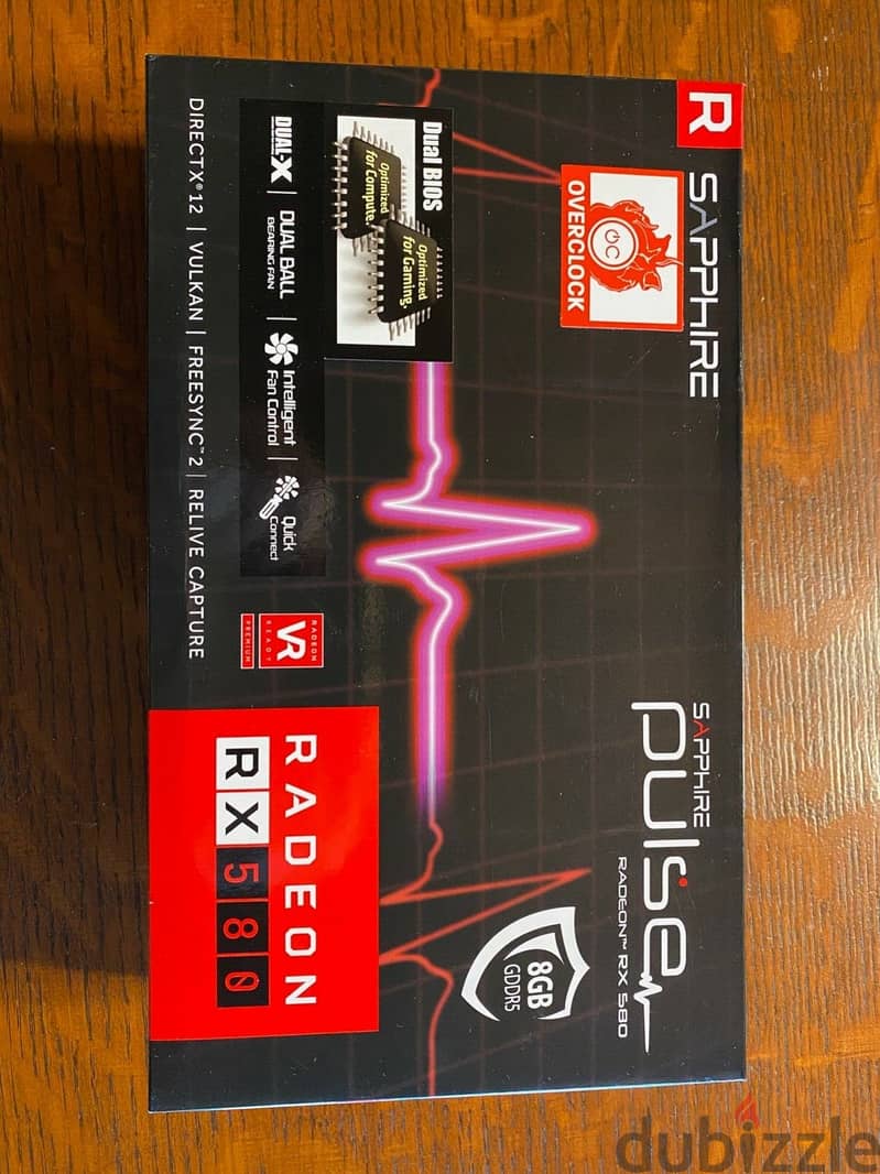 BRAND NEW SAPPHIRE Pulse AMD Radeon RX 580 2