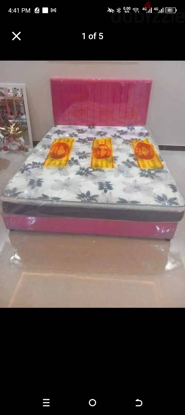 Stylish Double Queen Bedframe And Mattress For Sale In Riyadh 5