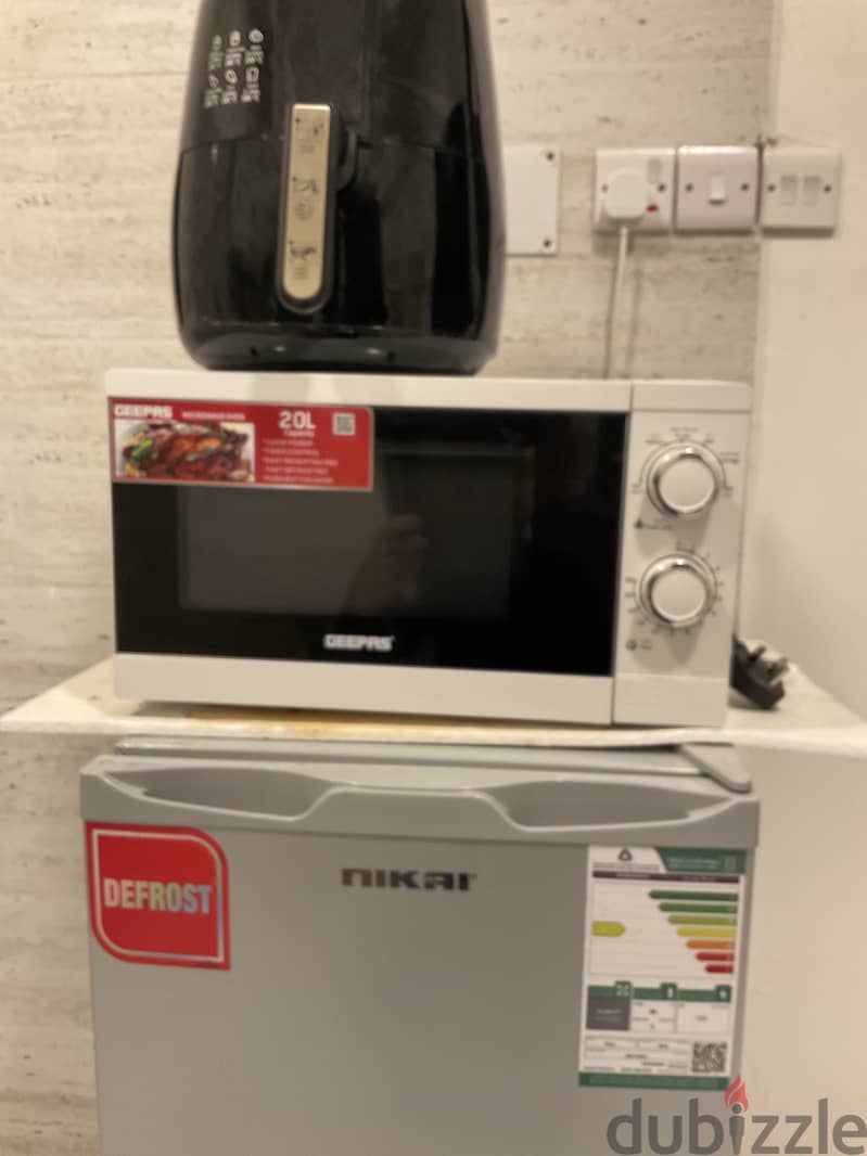 Air Fryer Microwave Fridge 2