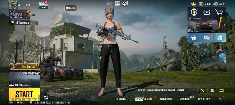 account level 71 glacier level 5 or 14 gun labe 11