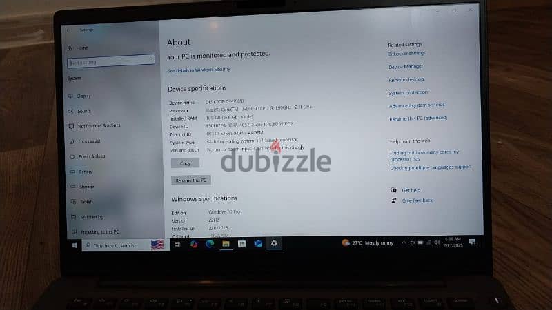 Dell Latitude 7400-Core i7 (8th Gen) 16GBRAM 512GB SSD excellent condi 6