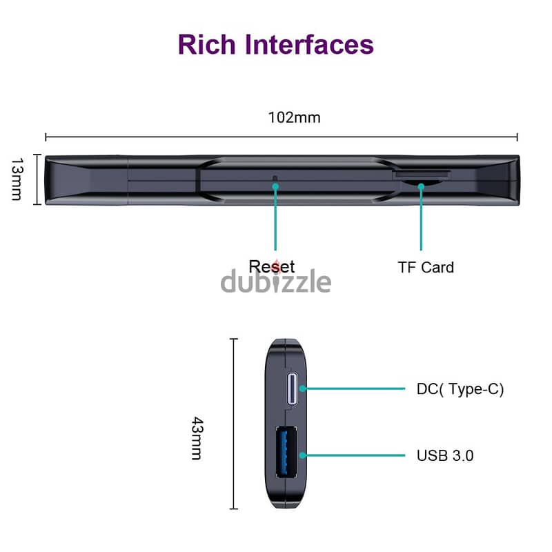 2 / 16 جيجا بايت  عصا تلفاز KINFUN K1 الذكية بنظام Android 13 - 6