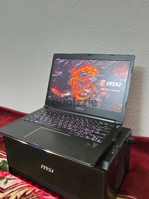 MSI GS30 2M with NVIDIA GTX 1080 8GB Graphics card 2