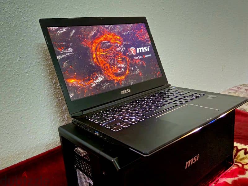 MSI GS30 2M with NVIDIA GTX 1080 8GB Graphics card 4