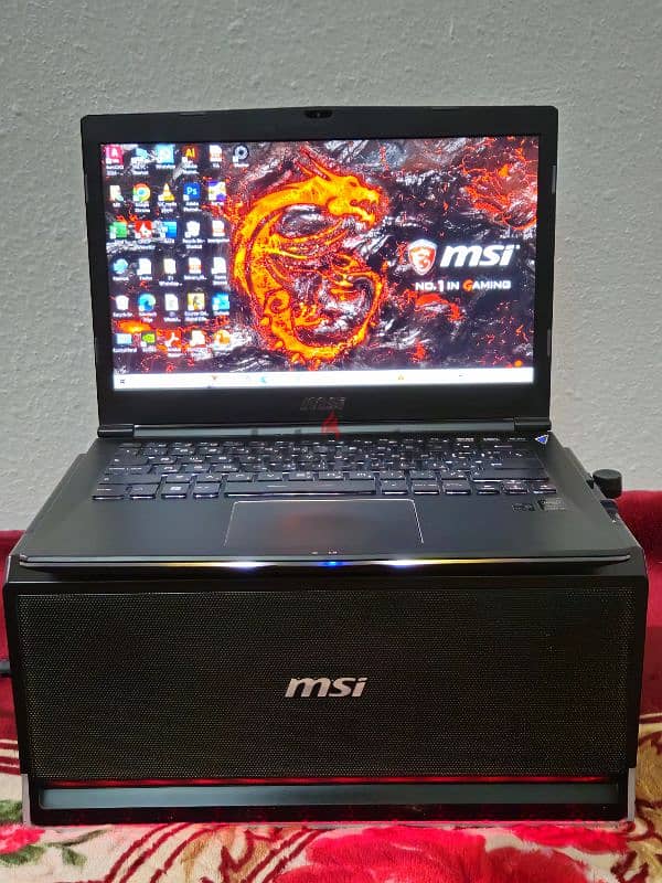 MSI GS30 2M with NVIDIA GTX 1080 8GB Graphics card 5