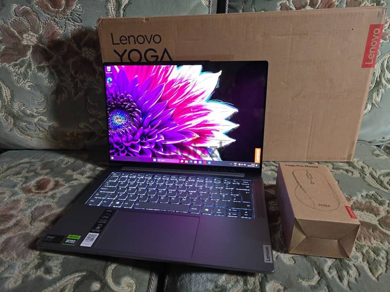 NEW Lenovo Yoga Pro -Intel Core i7- 11Gen- Ram ; 32GB-SSD ;1TB Wit 8