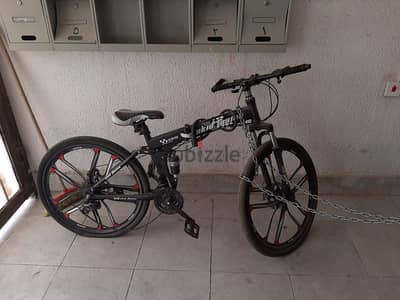 26 INCH FOLDABLE GEAR BICYCLE