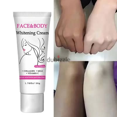 Face And Body Brightening Cream - Tone up Cream, Face & Body Makeup,