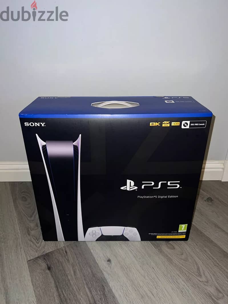 Sony Playstation 5 Digital Edition Console 0