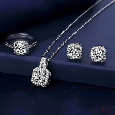 4pcs Luxury Fashion Jewelry Set