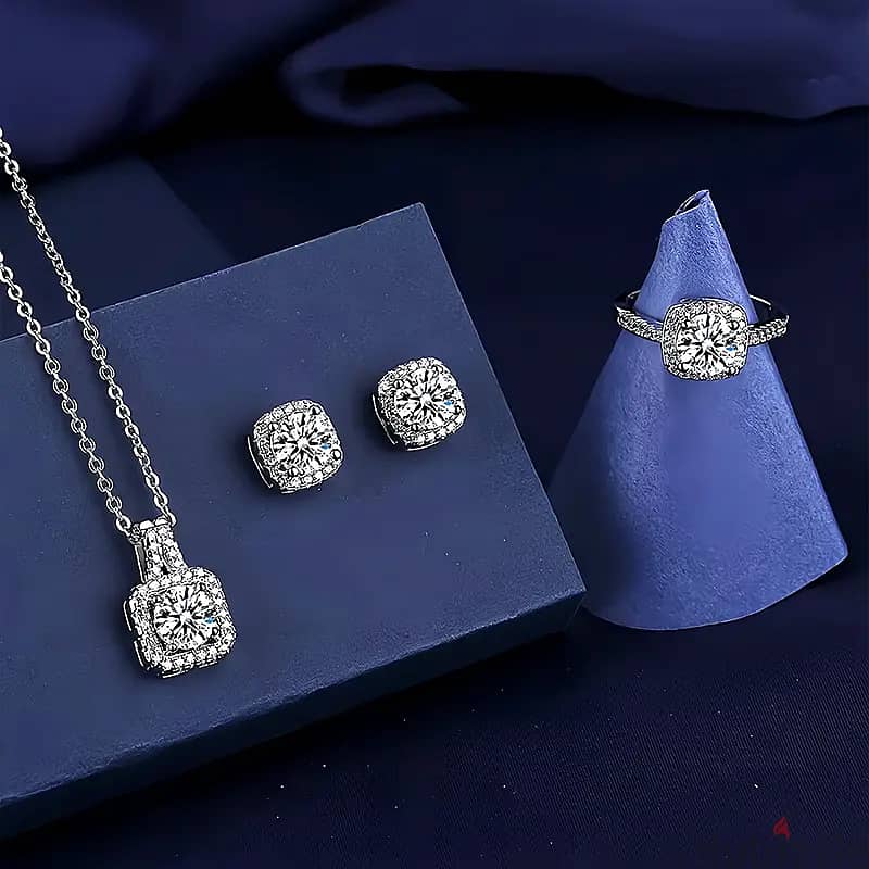 4pcs Luxury Fashion Jewelry Set 1