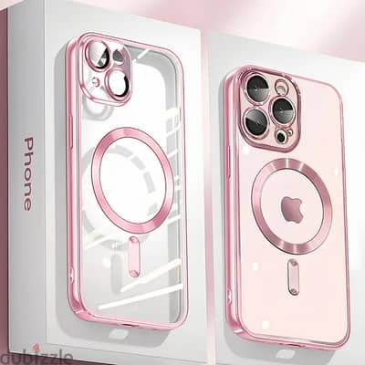 Luxury Clear Plating Ultrathin Case For Iphone 16 15 14 13 12 11 Pro