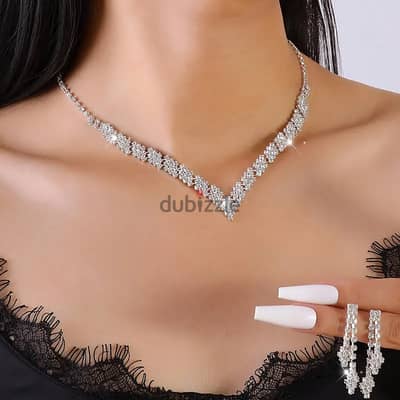 Elegant Women's Wedding Jewelry Set