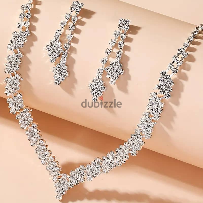 Elegant Women's Wedding Jewelry Set 1