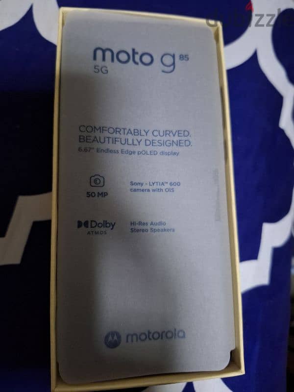 Motorola g85 5g colour cobalt blue 1