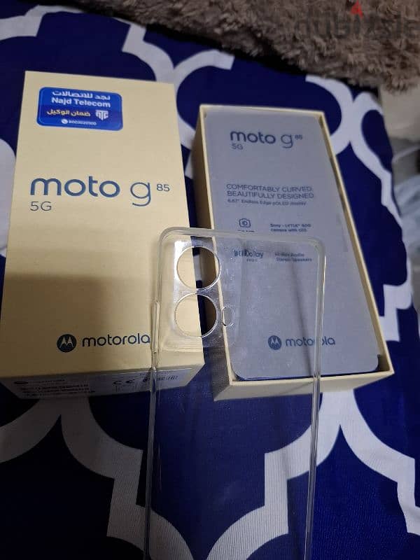 Motorola g85 5g colour cobalt blue 2