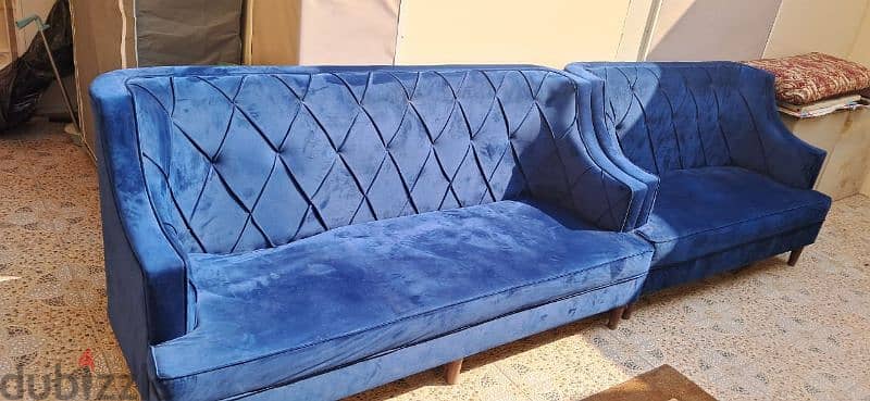 sofa set available for sale. 2