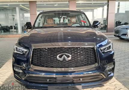 انفينيتي QX80 برو اكتف بلاك ايديشن 2023