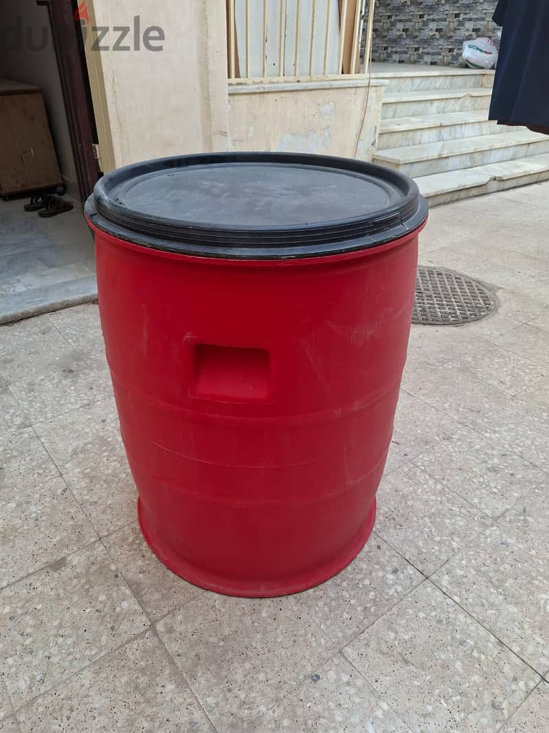 200L Plastic Drum for Sale – Only 70 Riyal! 1