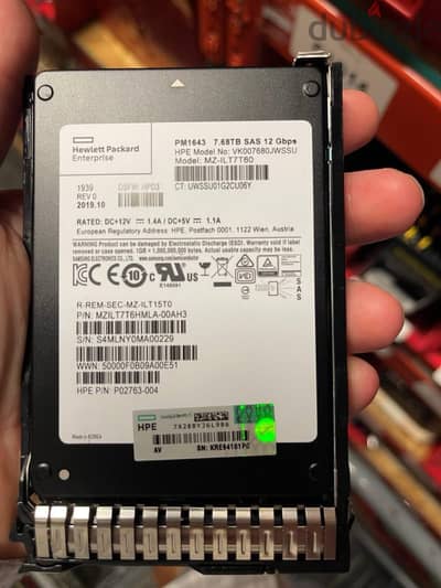 SSD SAS. 7.68TB SAS 12 Gbps