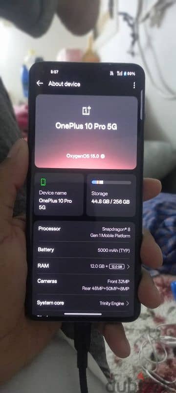 one plus 10 pro 5g 12+12 256 2