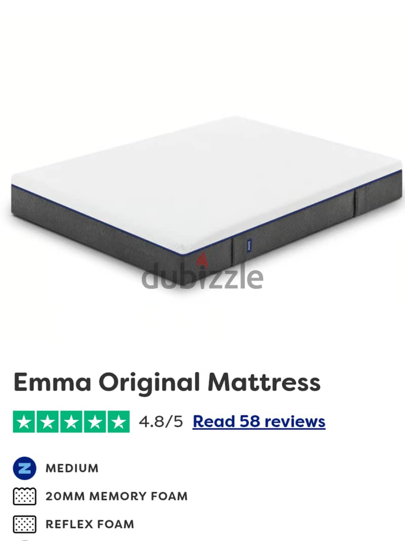 Emma Original Mattress 140x200cm 0