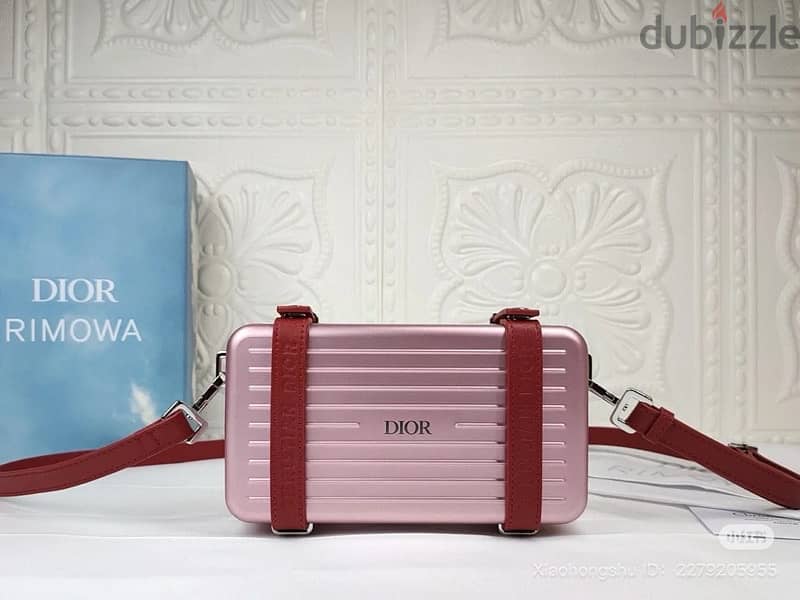 Dior X Rimowa personal Aluminium clutch bag 6