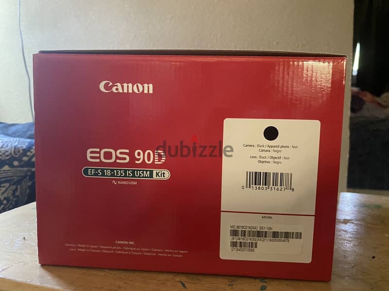 CANON E O S 90 D 18-135MM LENS 1